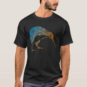 Maori Kiwi Tribal Aboriginal New Zealand Bird 1 T-Shirt