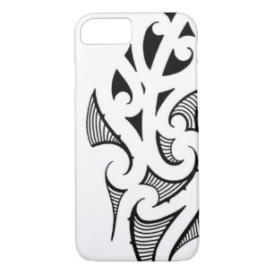 Maori koru shape pattern basic design Case-Mate iPhone case