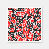 Maori Kowhaiwhai Layered Pattern