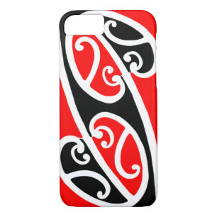 Maori Kowhaiwhai Pattern 2 Case-Mate iPhone Case