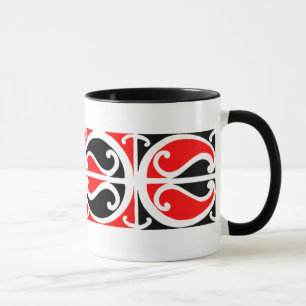 Maori Kowhaiwhai Pattern 3 - Mug