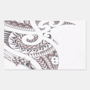 maori luxury designer sticker