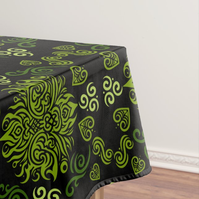 Māori New Zealand Art Tablecloth (In Situ)