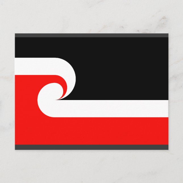Maori, New Zealand Postcard (Front)