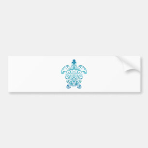 Maori Turtle Honu Art Tribal Tattoo Gift Idea Bumper Sticker