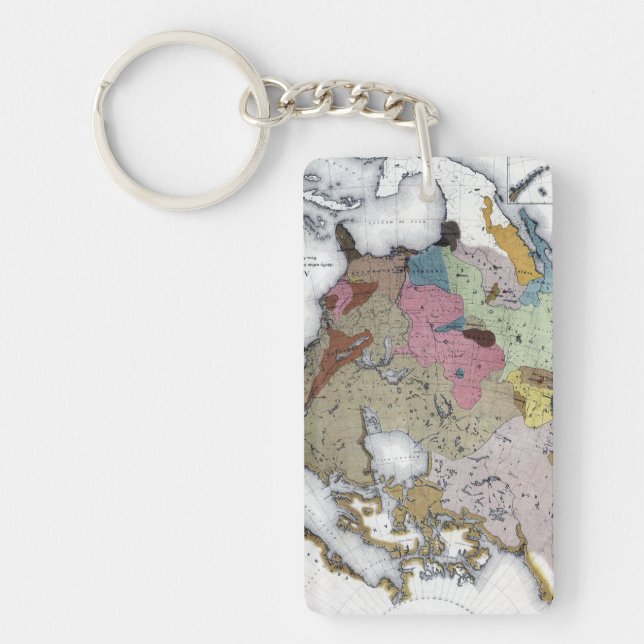 MAP: AMERICAN INDIANS 3 KEYCHAIN (Front)
