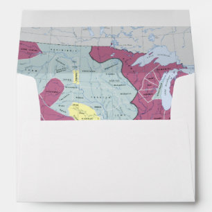 MAP: AMERICAN INDIANS ENVELOPE