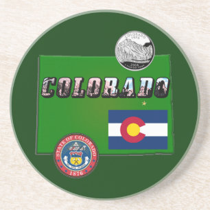 Map and Picture Text of Colorado Coaster