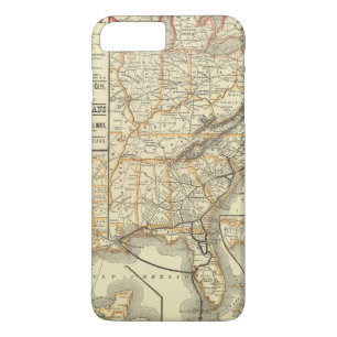 Map Atlantic Coast Line Case-Mate iPhone Case
