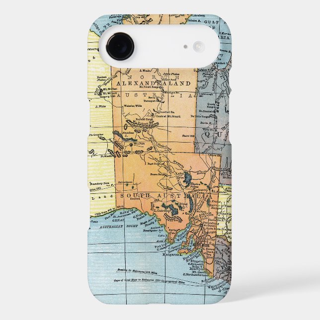 MAP: AUSTRALIA, c1890 Case-Mate Samsung Galaxy Case (Back)