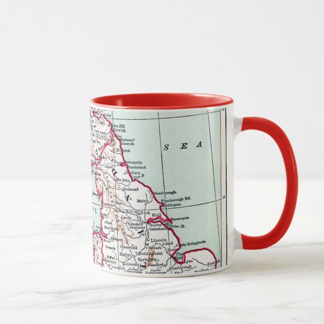 MAP: BRITISH ISLES, c1890 Mug (Right)