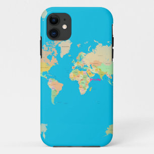 map iPhone 11 case