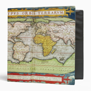 Map charting Sir Francis Drake's Binder
