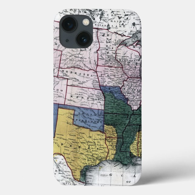 MAP: CIVIL WAR, 1864 Case-Mate iPhone CASE (Back)