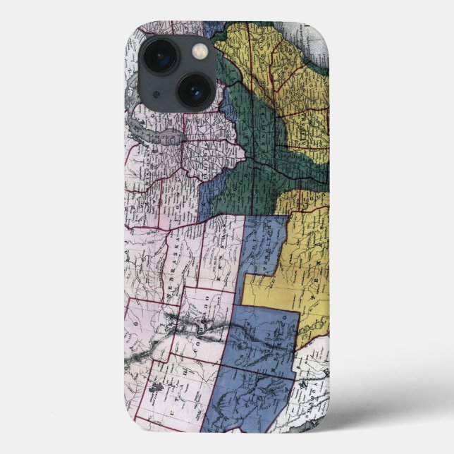 MAP: CIVIL WAR, 1864 Case-Mate iPhone CASE (Back)