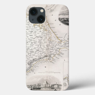 MAP: CRIMEA, c1855 iPhone 13 Case
