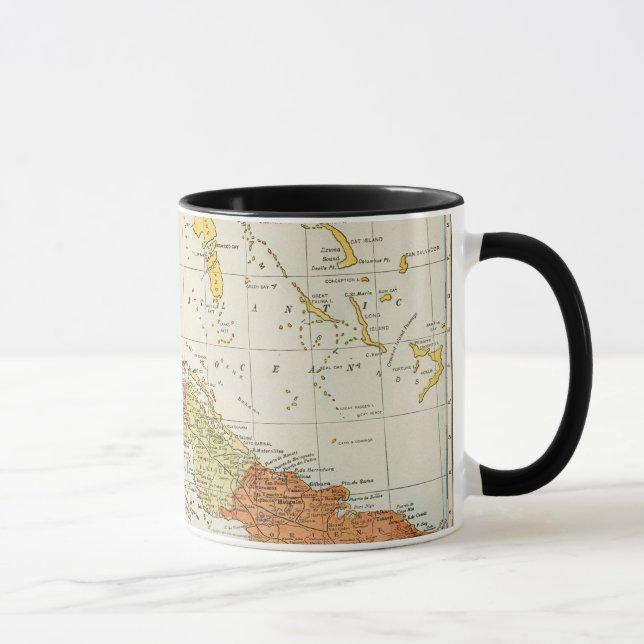 MAP: CUBA, 1900 MUG (Right)