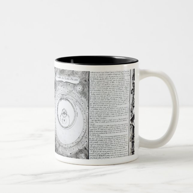 Map Depicting the Ptolemaic Two-Tone Coffee Mug (Right)