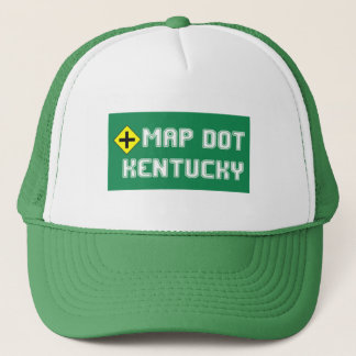 Map Dot Trucker's Hat