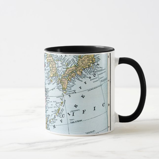 MAP: EAST ASIA, 1907 MUG (Right)