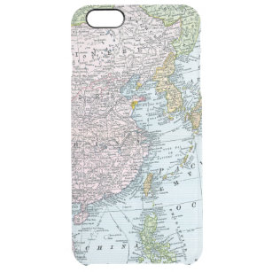 MAP: EAST ASIA, 1907 CLEAR iPhone 6 PLUS CASE