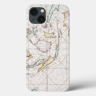 MAP: EAST INDIES, 1670 iPhone 13 CASE