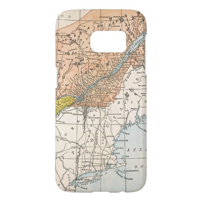 MAP: EASTERN CANADA Case-Mate SAMSUNG GALAXY CASE (Back)