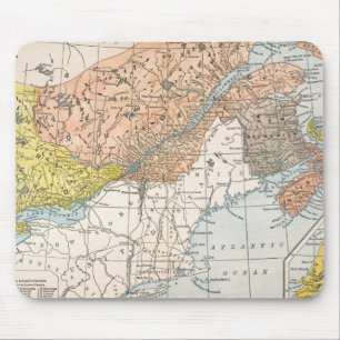 MAP: EASTERN CANADA MOUSE PAD