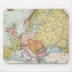 MAP: EUROPE, 1885 MOUSE PAD