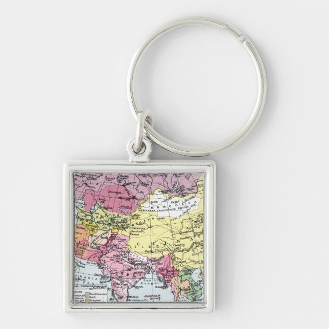 MAP: EUROPE IN ASIA KEYCHAIN (Front)