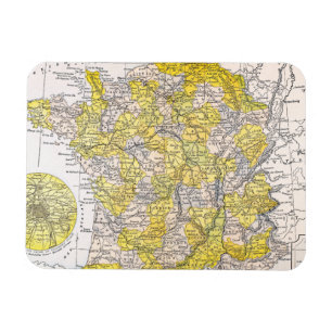 MAP: FRANCE MAGNET