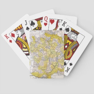 MAP: FRANCE PLAYING CARDS