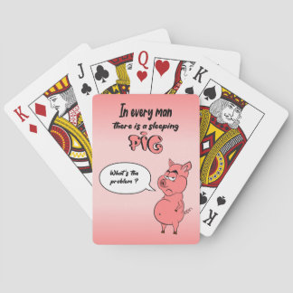 Map Game Ronchon the Pig Playing Cards