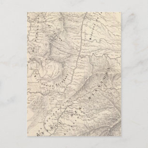 Map hist, Prov Missions, Jesuit institution Postcard