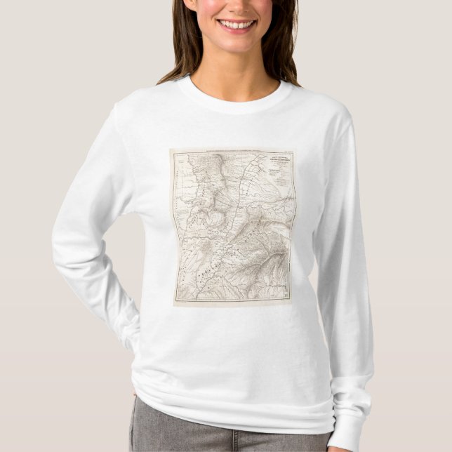 Map hist, Prov Missions, Jesuit institution T-Shirt (Front)
