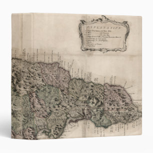 MAP: JAMAICA, 1763 BINDER