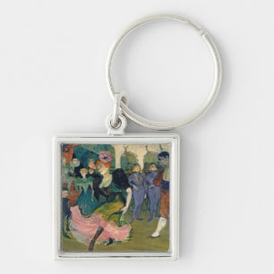 Map: Magellan's Voyage Around the World Keychain