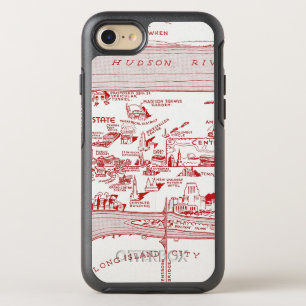 MAP: MANHATTAN, c1935 OtterBox Symmetry iPhone 8/7 Case