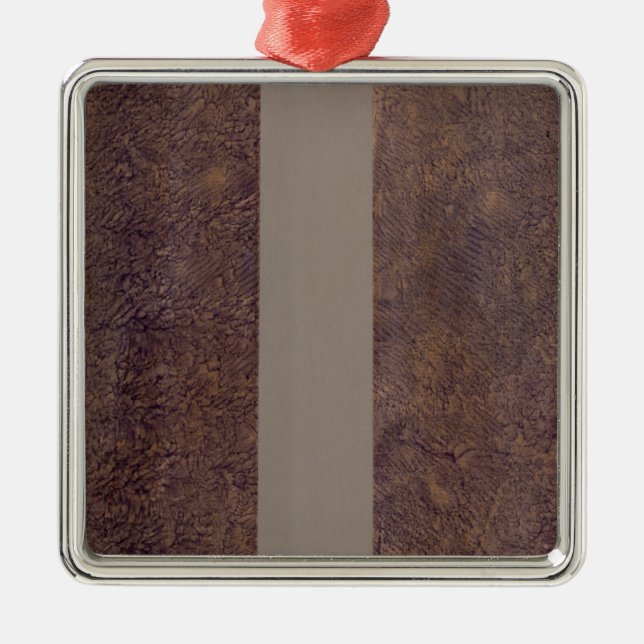 Map Metal Ornament (Front)