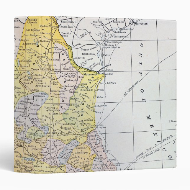 MAP: MEXICO BINDER (Front/Spine)