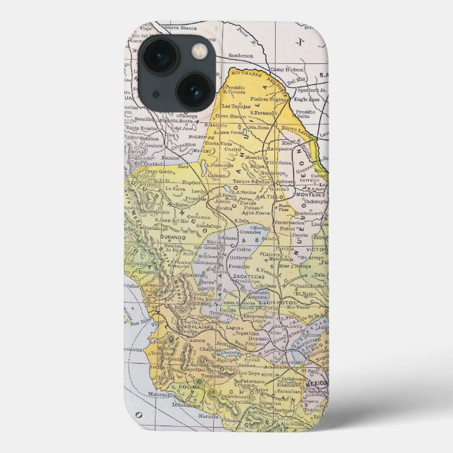 MAP: MEXICO Case-Mate iPhone CASE (Back)