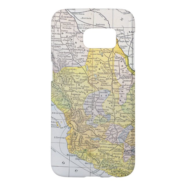 MAP: MEXICO Case-Mate SAMSUNG GALAXY CASE (Back)