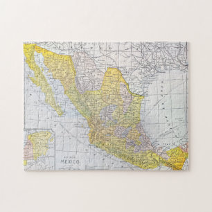 MAP: MEXICO JIGSAW PUZZLE