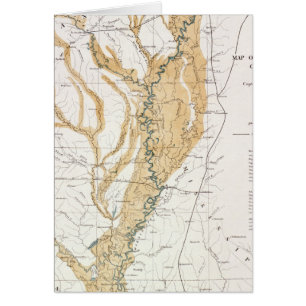 MAP: MISSISSIPPI RIVER, 1861