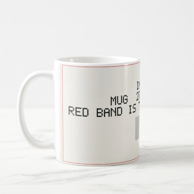 Map mug - personalized (Left)