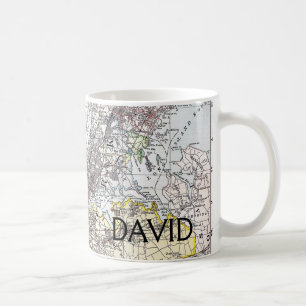 Map: New York Area, 1906 Coffee Mug