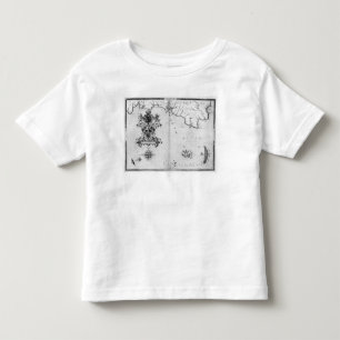 Map No.4 Showing the route of the Armada fleet Toddler T-shirt