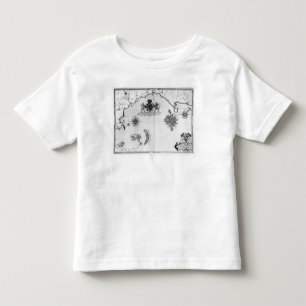 Map No.5 Showing the route of the Armada fleet Toddler T-shirt