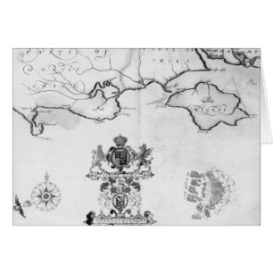 Map No.7 showing the route of the Armada fleet