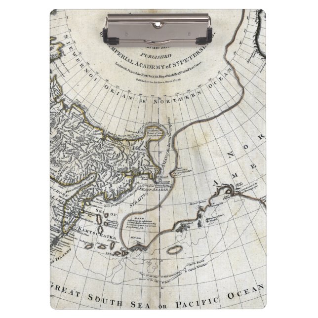 MAP: NORTH PACIFIC CLIPBOARD (Front)